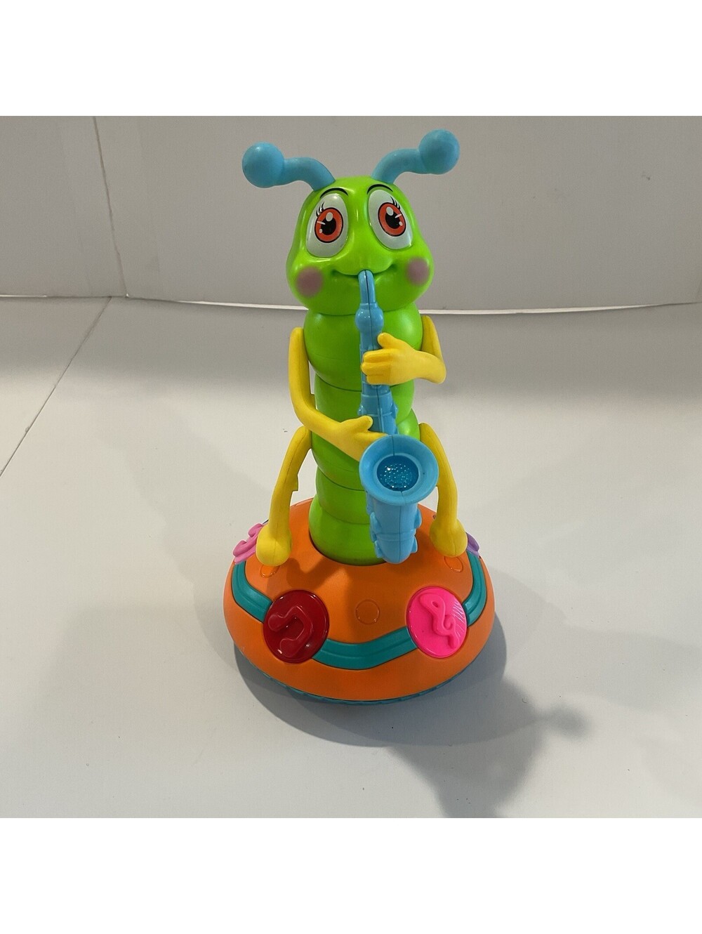Musical Dancing Caterpillar Toy Lights Sounds Moving Singing Bug Kids Toy